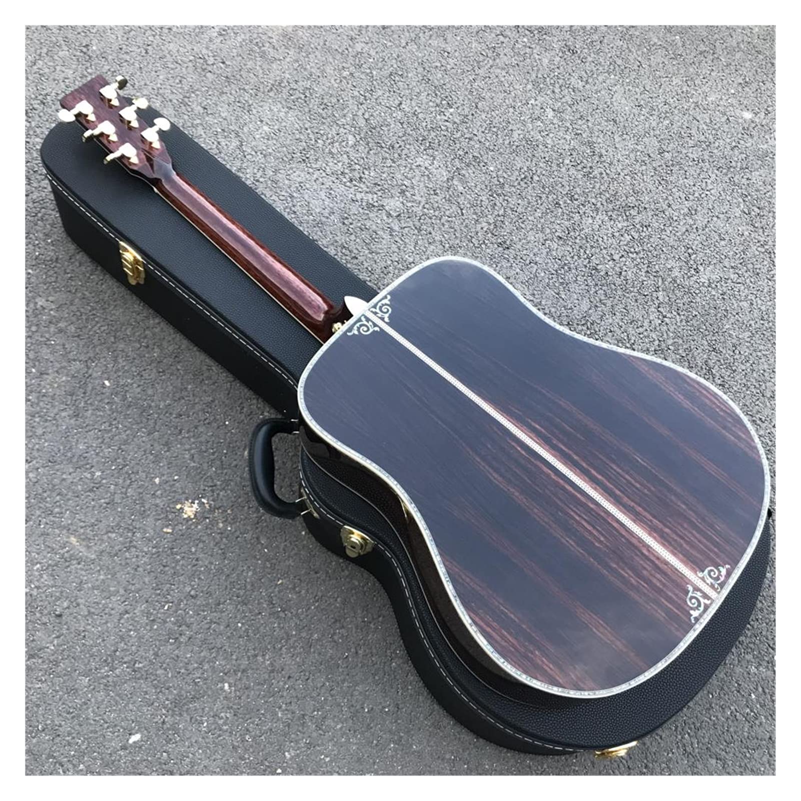 Amazon | デラックスアワビのインレイアコースティックギター